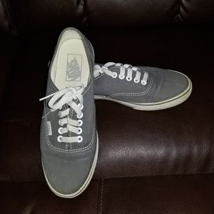 Gray Authentic Vans